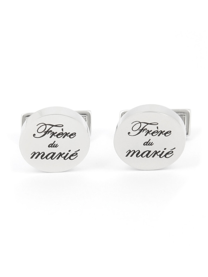 Boutons de manchette mariage - Frere du marie