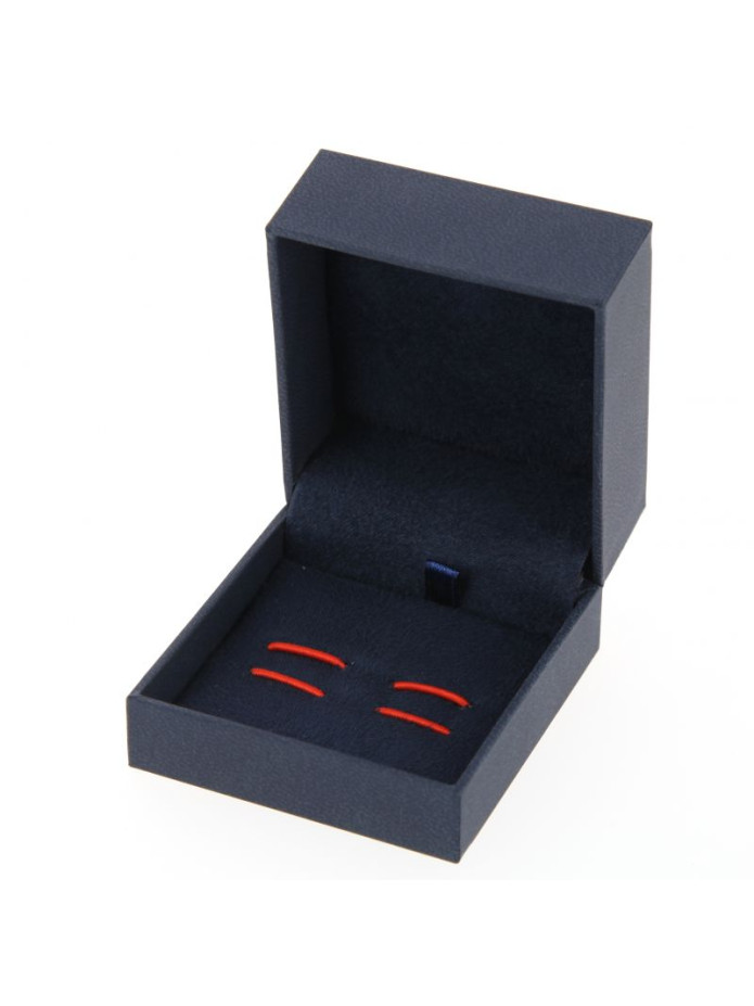 Boutons de manchette conique gunmetal - Maringa