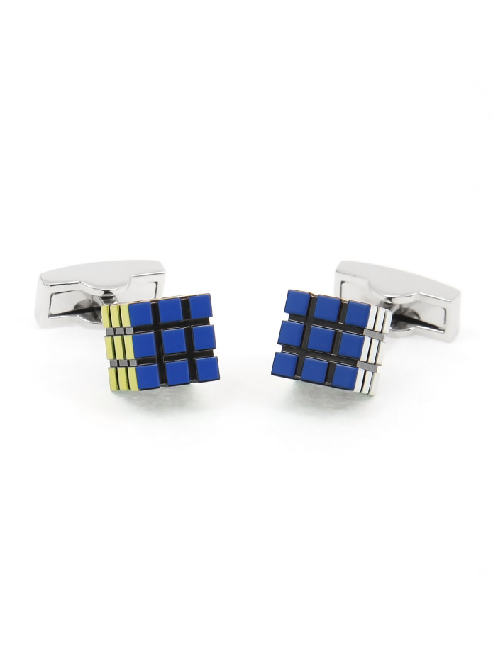 Boutons de manchette Rubiks Cube - Budapest