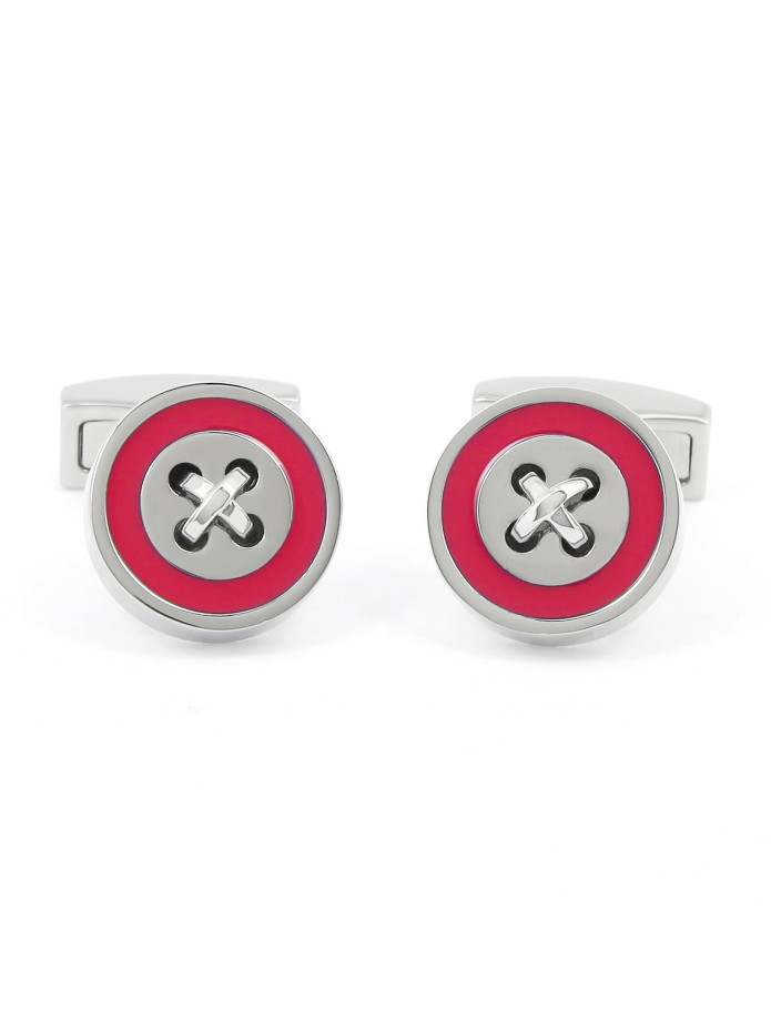 Boutons de manchette fuchsia - Baltimore