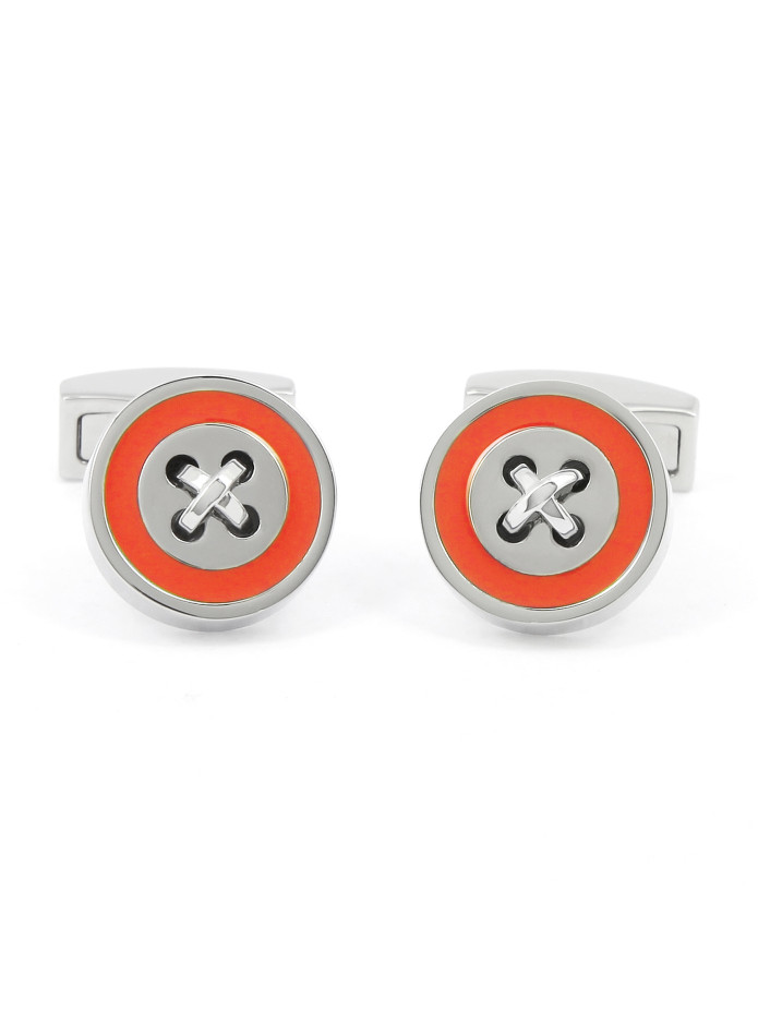 Boutons de manchette orange - Baltimore