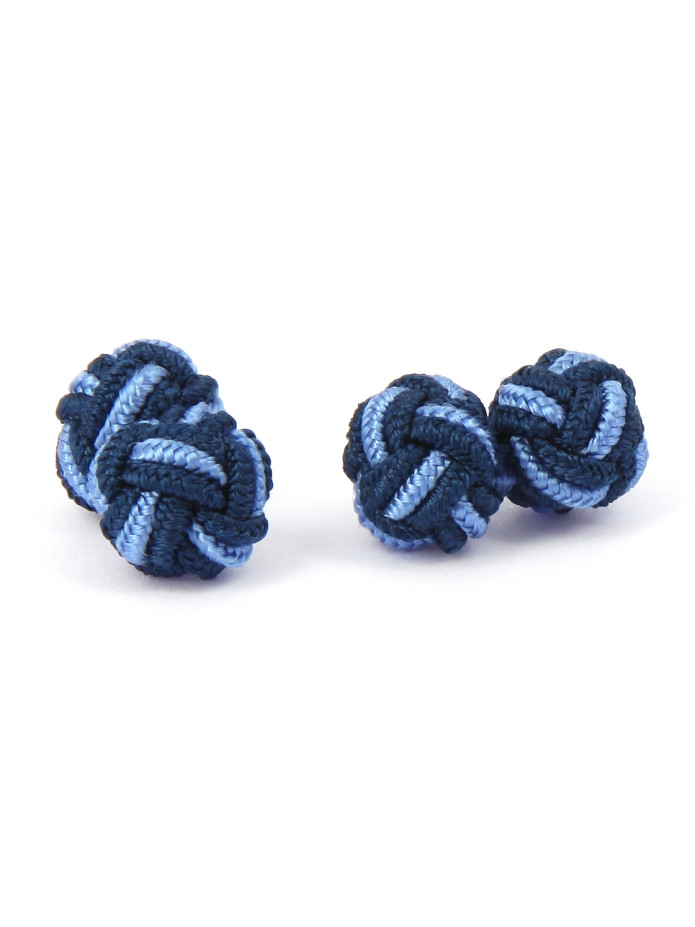 Passementerie bleu marine et bleu ciel - Bombay