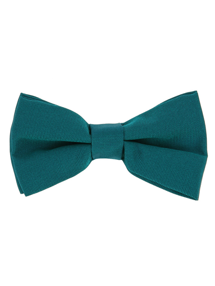 Nœud Papillon bleu canard en soie - Côme