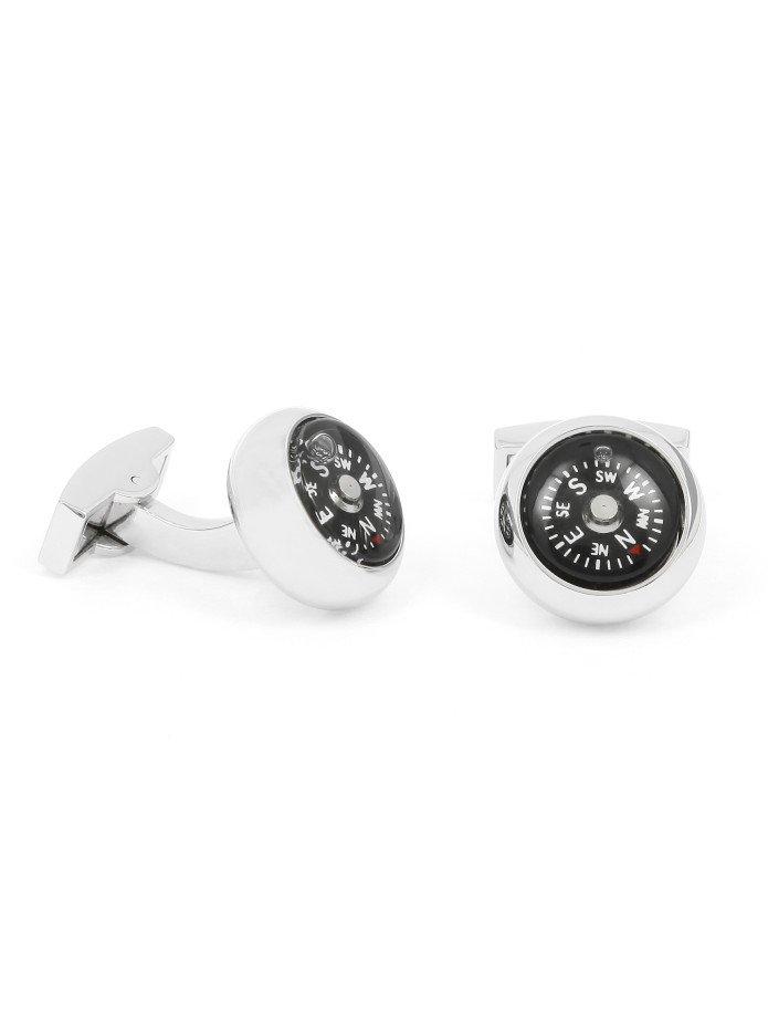 Boutons de manchette boussole - Magellan