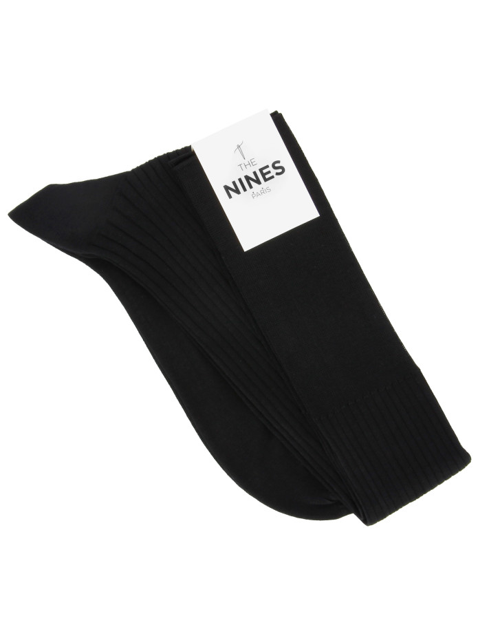 Mi-bas fil d'Écosse noir