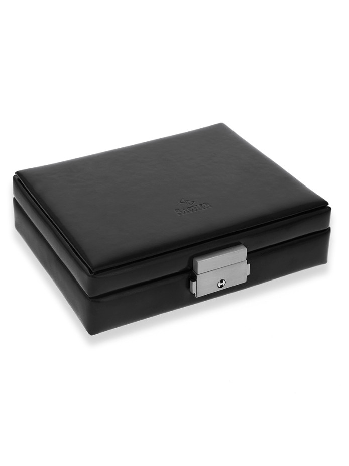 Coffret boutons de manchette en cuir