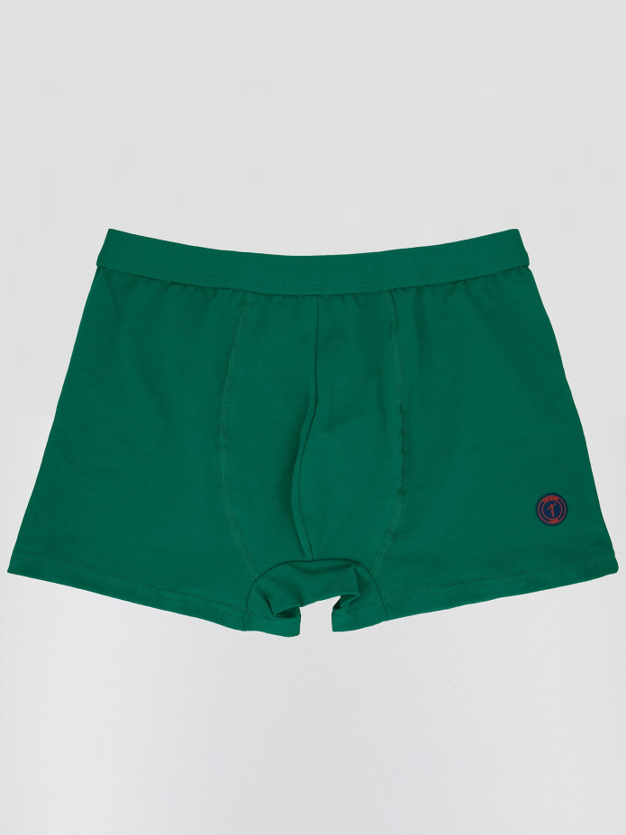 Boxer coton bio vert