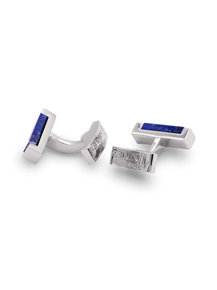 Boutons de manchette Daejon lapis-lazuli