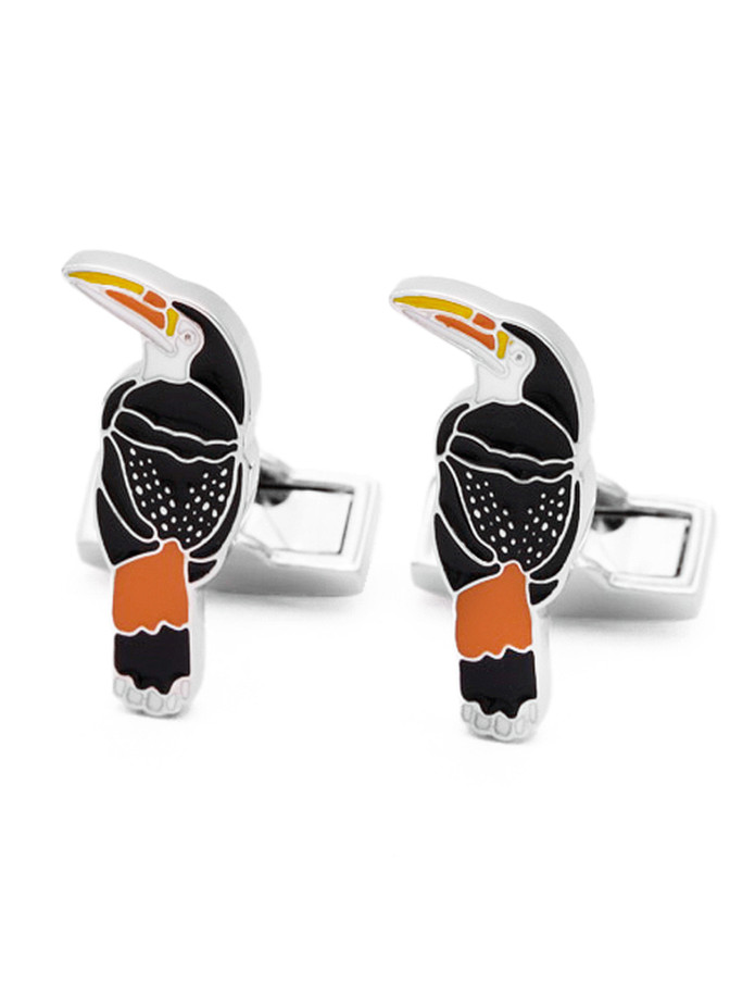 Boutons de manchette toucan