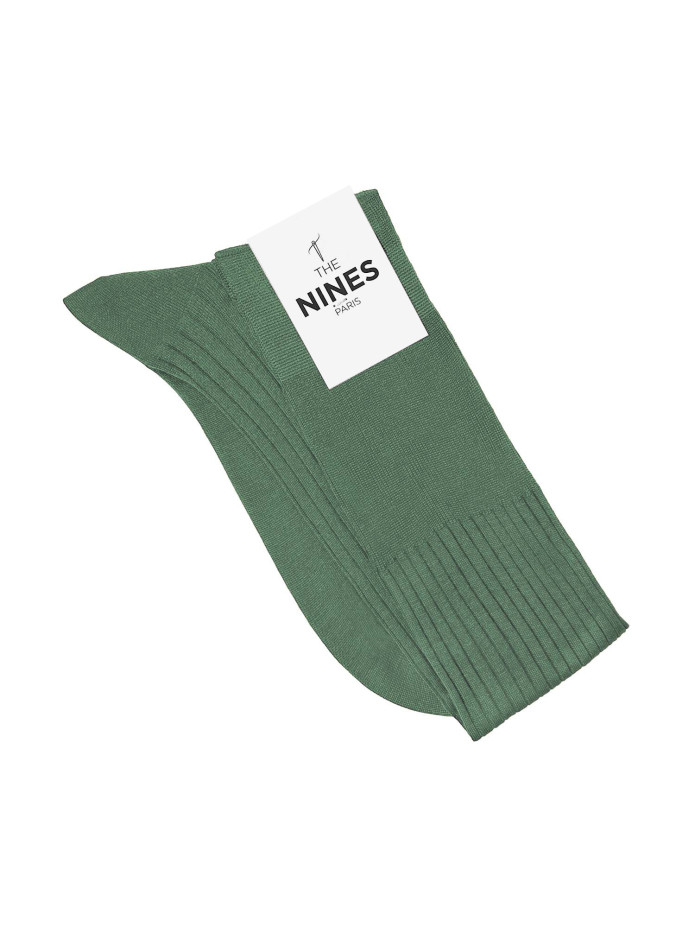 mi-bas vert fil d'Écosse