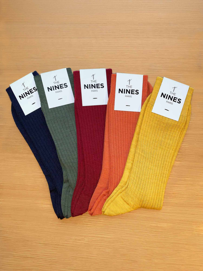 Semainier de 5 paires de chaussettes en laine vierge - Ivy League