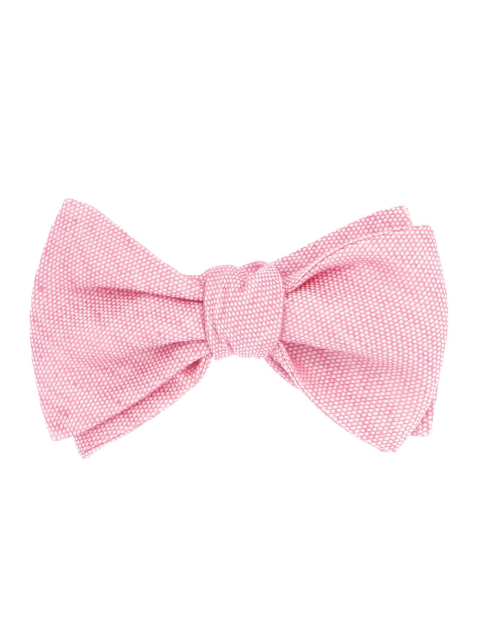 Nœud papillon rose prénoué Verone