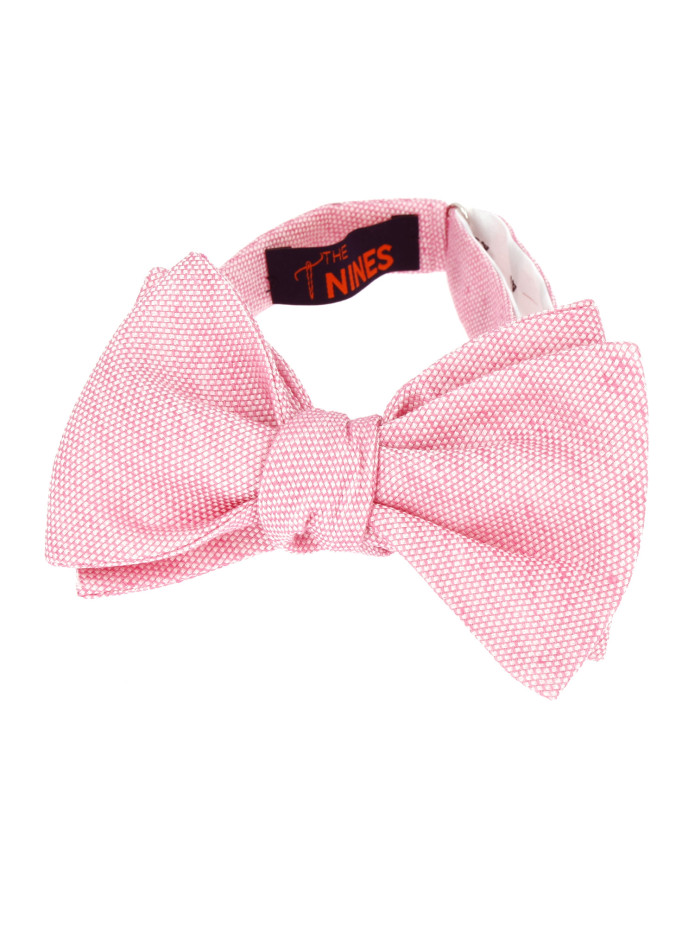 Nœud papillon rose prénoué Verone