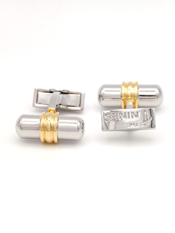 Boutons de manchette cylindre Rhodes