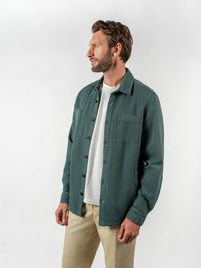 Veste de travail vert trekking
