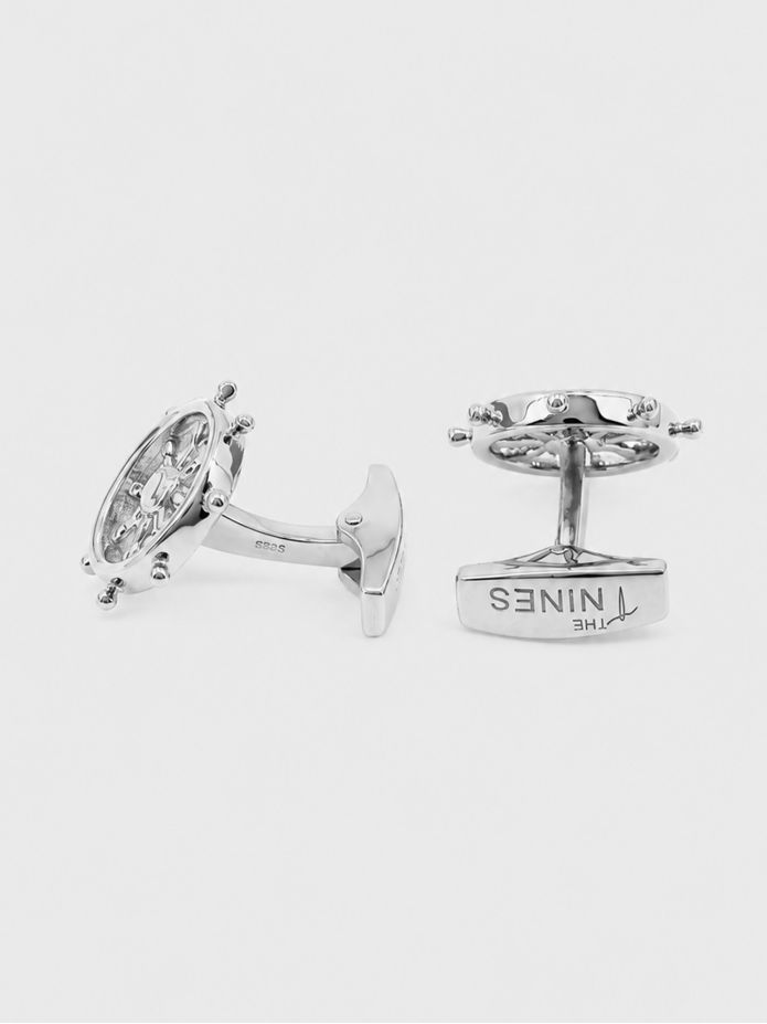 Manschettknappar sterling silver skeppsroder