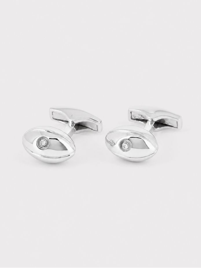 Manschettknappar rugby sterling silver Twickenham