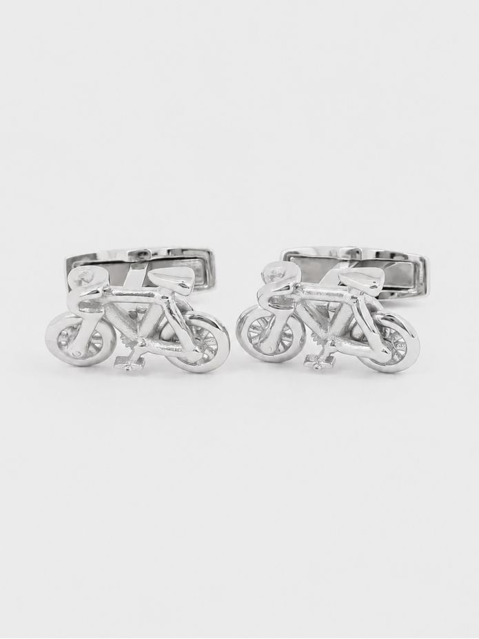 Manschettknappar cyklar sterling silver Tourmalet