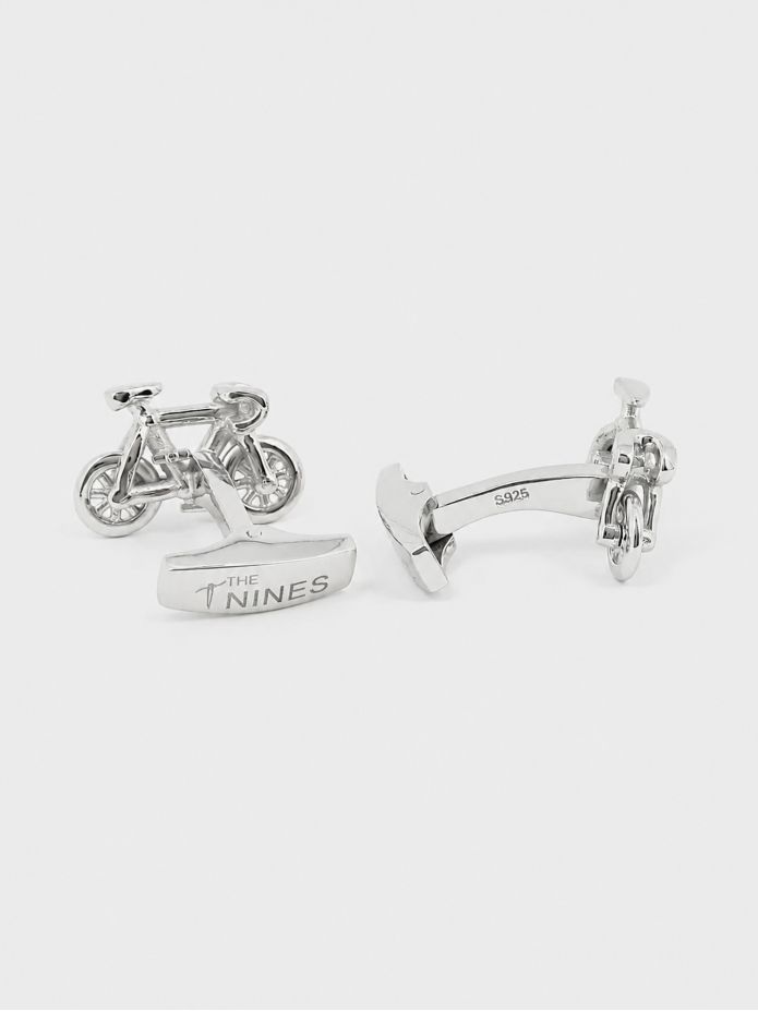 Manschettknappar cyklar sterling silver Tourmalet