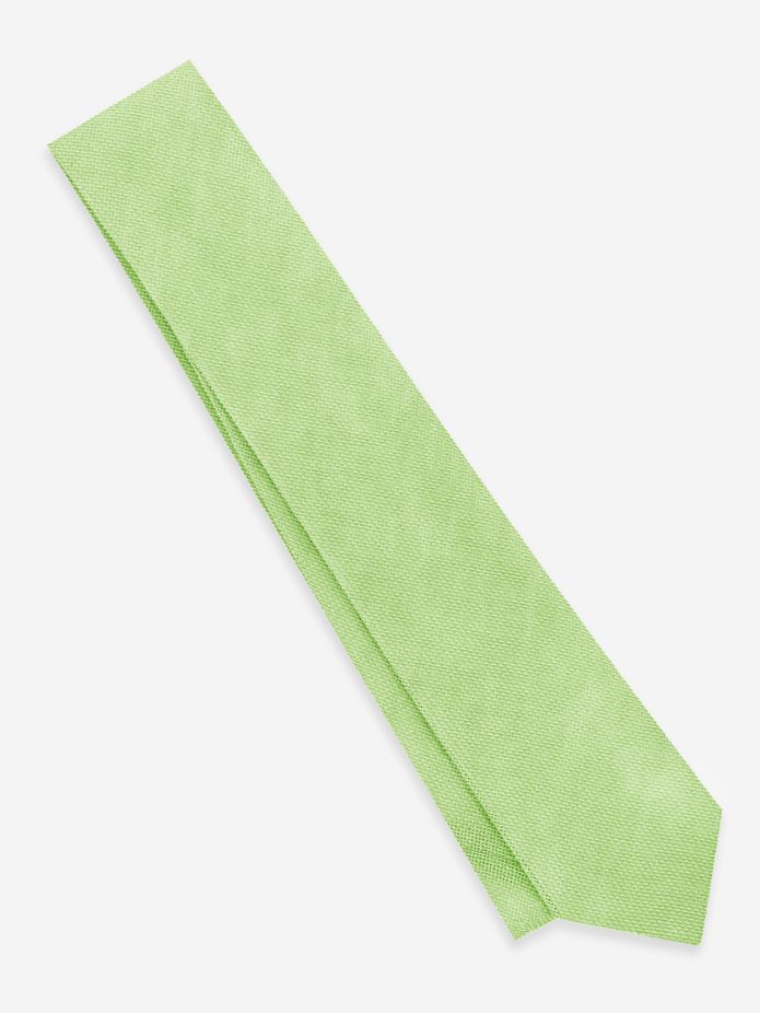 Slips grenadin siden och linne fräsch grön Capri