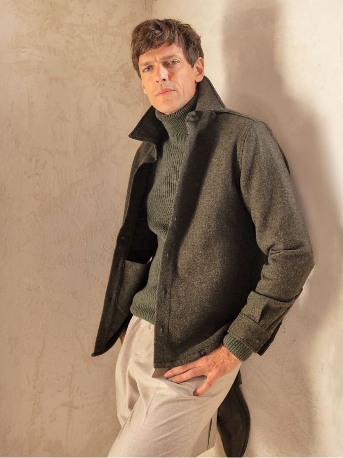 Grön overshirt Dungloe