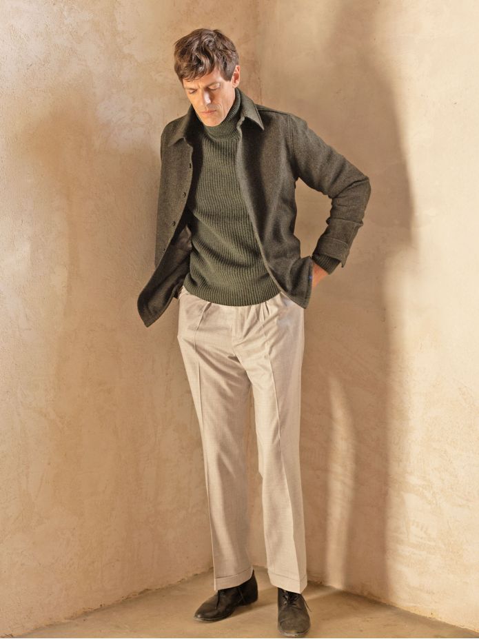 Grön overshirt Dungloe