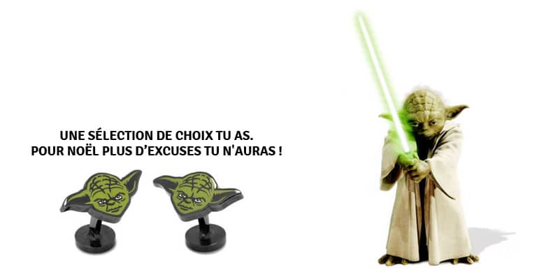 Yoda manschettknappar
