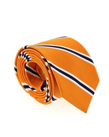 Orange randig slips